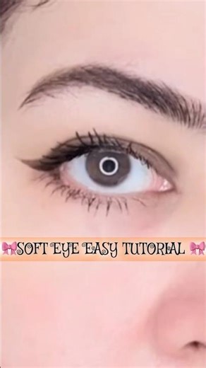 “Soft Eye Makeup Tutorial | Easy Everyday Eye Look for Beginners #easytutorial #eyemakeup #softeyes
