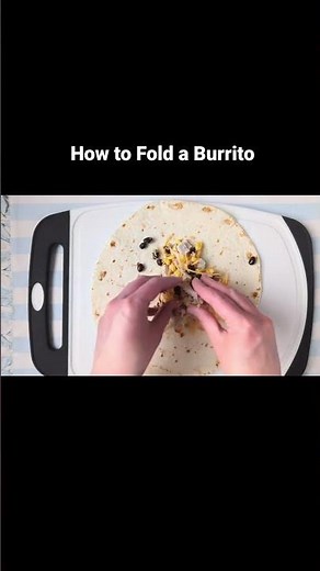 How to Fold a Burrito