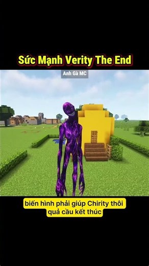 I Created Verity The End ??! 🤣 - Episode 1495 #shorts #minecraft