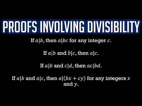 Direct Proofs Involving Divisibility