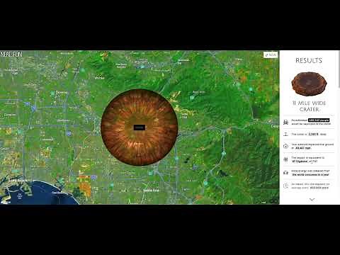 Simulate Asteroid Impacts On Earth - Amazing Website