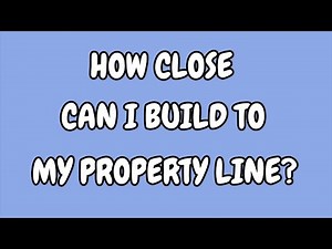 How Close Can I Build To My Property Line? Ask Fenceman Dan of Midwest Fence and Mfg. Co.