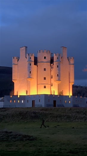 A warming glow from Braemar Castle this Christmas, lit up in yellow and organge against the cold blue December sky. This was filmed as the light faded just before Christmas 2025. Braemar Castle is unique in Scotland as the first and only community-run castle, saved and managed by local volunteers and a charity since 2007. It is a great example of "living history" where visitors directly support its conservation and events, blending its 17th-century history with modern community engagement. #brae