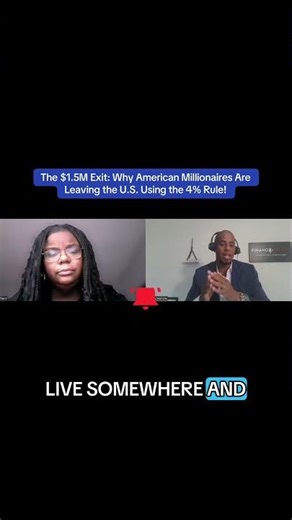 The $1.5M Exit: Why American Millionaires Are Leaving the U.S. Using the 4% Rule