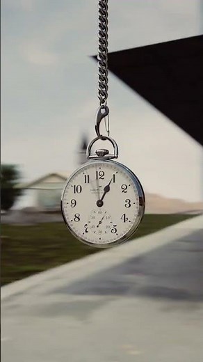 Ride through history with our Railroad Pocket Watch!