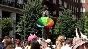 Hungarians march against anti-LGBTQ law for Pride