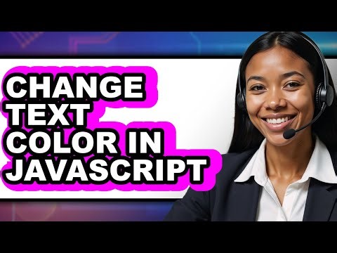 How to Change Text Color in Javascript (easy Method)