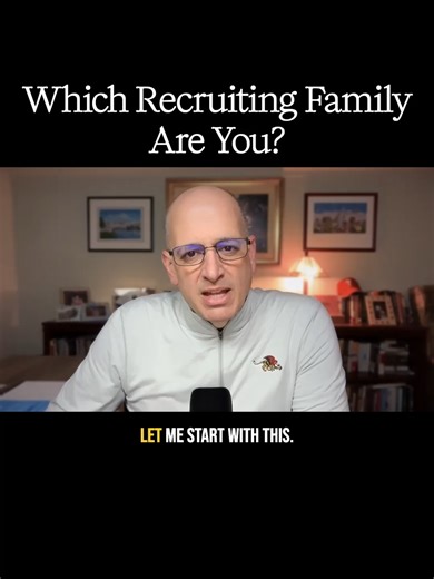 🎥 If recruiting feels confusing, frustrating, or like you’re constantly guessing, it’s not because you’re doing nothing. It’s because families handle recruiting in very different ways, and most are working off assumptions that simply aren’t true. After 31 years as a college coach and athletic director, I can usually tell within five minutes which type of recruiting family I’m talking to. This short video is about something most families never do. A parent recruiting self-assessment. Just like y