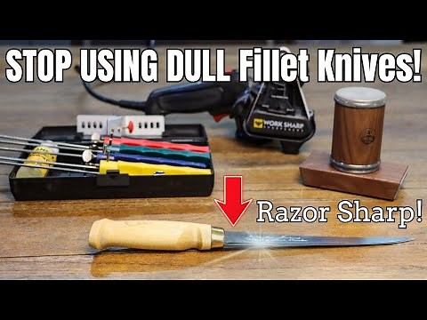 How to Sharpen a Fillet Knife (The EASY Way!) – 3 Foolproof Tools