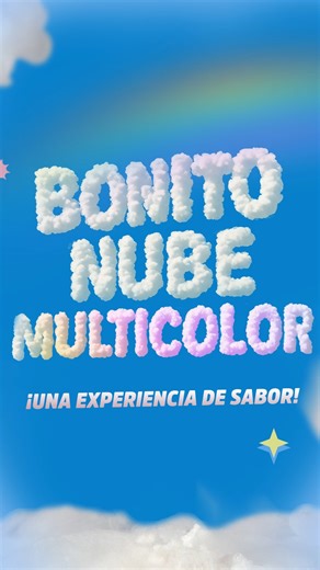¡Presentamos el Bonito Nube Multicolor! 🍦🌈 Una preparación especial: un bonito hecho con el delicioso helado Nube de Algodón, cubierto con una lluvia de malvaviscos multicolores. ¡El sabor más colorido para disfrutar juntos! 🎉✨ Perfecto para los más pequeños… ¡y para los grandes también! 😋 ¿Te atreves a probarlo? 🤩 #BonitoNubeMulticolor #HeladosBon #FelicidadAhora | Helados BON RD