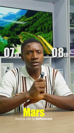 🚀 Créer du contenu rapide, propre et impactant avec un simple téléphone, ça s’apprend. Cette vidéo a été entièrement tournée avec un smartphone… et c’est exactement ce que je vais t’enseigner. 📍 Les 7 & 8 mars à Bafoussam, je lance une formation en présentiel pour t’aider à : ✅ Filmer des vidéos de qualité en très peu de temps ✅ Écrire des scripts qui accrochent ta cible et donnent envie d’acheter ✅ Obtenir un rendu pro sans matériel compliqué ✅ Mettre en place un système simple pour transform