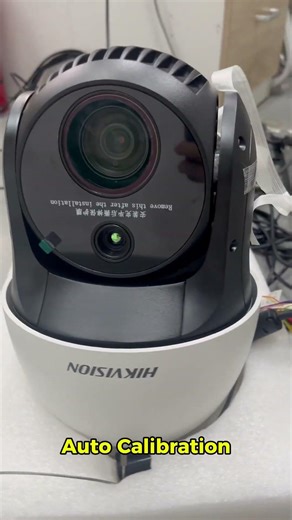 Self-Calibrating Thermal PTZ After Power-On | Dual Module Live View#hikvision #thermalcamera