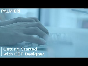 Getting Started with CET Designer with Palmieri
