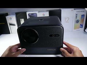 WiMiUS K9 Projector Netflix Certified & Dolby Audio] 4K Projector
