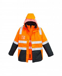 Mens Hi Vis 4 in 1 Waterproof Jacket | Hi Vis Jackets | Syzmik