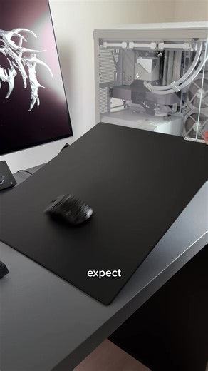 what’s stopping you from getting a glass mousepad? 🤔 #fyp #wallhackhq #gaming #mousepad #pc