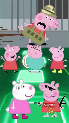 Giant Peppa pig Poops On Hill Poops Funny #comedy #poop #trending