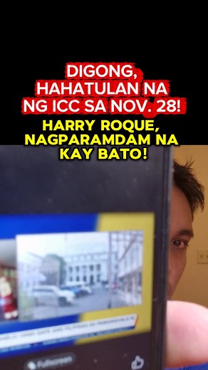 186K views · 9.3K reactions | Digong, hahatulan ng ng ICC sa Nov. 28! Harry Roque, nagparamdam na kay Bato! | KaCoffee | Facebook