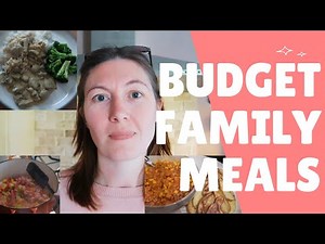 3 Budget family meals - Under 50p per head!