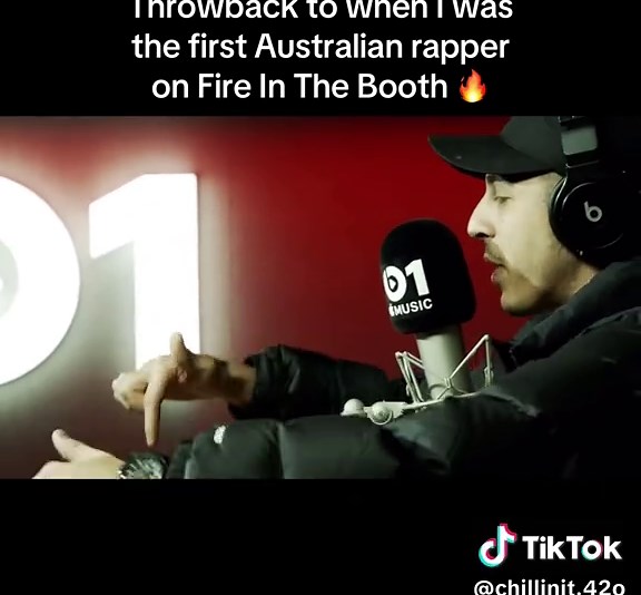 Chillinit's Iconic Fire In The Booth Freestyle