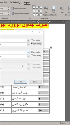 Organizing Data in Word Like a Pro: Sorting Secrets You Didn't Know