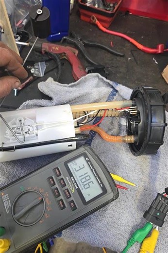 Polaris Fuel Pump fuel gauge testing