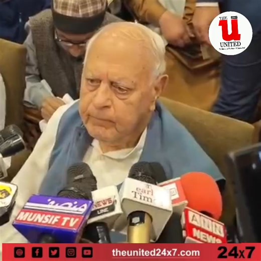 #watch: Dr. Farooq Abdullah Breaks Silence on Rising Indo-Pak Tensions #IndoPakTensions | The United 24x7