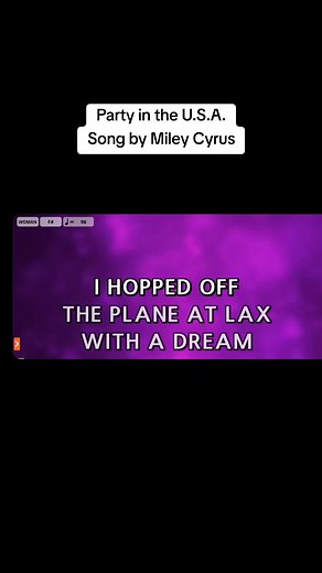 Party in the U.S.A. Song by Miley Cyrus https://www.youtube.com/@Luffy_Karaoke ©The karaoke was made for entertainment purposes only. All songs lyrics, melodies and compassion belongs to their respective owners. #karaoketiktok #duet #luffy_karaoke #fyp #fyppppppppppppppppppppppp #kantahanvideokekaraoke