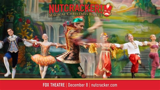 NUTCRACKER! Magical Christmas Ballet returns to #TheFox for three performances that will bring holiday magic to life and create unforgettable memories for all ages. Join us on Sunday, Dec. 8 and celebrate America’s favorite Christmas tradition with an international all-star cast! 🩰❄️ 🎟️ Tickets: https://bit.ly/4fke3dD | Fox Theatre
