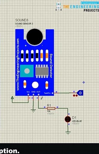Sound Sensor Library for Proteus