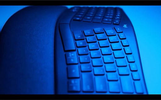 “弯的”键盘 Logitech 罗技MX Ergo K860 测评