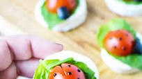 15 Ladybug Caprese Salad - Selected Recipes