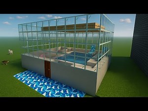 Minecraft Swimming Pool 🏊🏻‍♂️ Tutorial – Step-by-Step Guide | Fido Relien