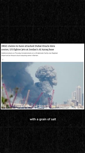 Iran Hits Oracle's Data Center