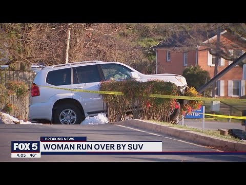 Husband runs over, kills wife at Maryland bank, police say | FOX 5 DC