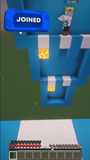 تحدي اللافا مع ايس الجزء الثاني🔥🔥l #ماين_كرافت #minecraft #gaming