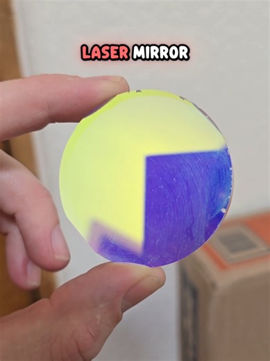 Laser mirrors are super different from the mirror in your bathroom Thin film coatings of materials like metal oxides make the reflectivity extremely high for specific laser wavelengths, as high as 99.999% And yes, this mirror is filthy. I use it specifically for educational demos for students Optical engineer Cory Boone breaks down weird optics facts and how light is used to do amazing things in these short, educational videos Introduce a kid in your life to science and optics with the Larry Las