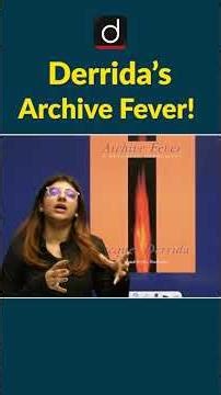 Derrida’s ‘Archive Fever’ | Key Idea Explained | #DrishtiTeachingExam #Shorts