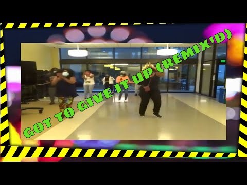 "GOT TO GIVE IT UP" LINE DANCE (REMIX'D) danced by Chocolate Platinums Class, San Francisco, CA.