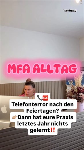 👩‍⚕️👩‍⚕️𝗪𝗶𝗹𝗹𝗸𝗼𝗺𝗺𝗲𝗻 𝗶𝗺 𝗟𝗲𝗯𝗲𝗻 𝘃𝗼𝗻 𝟮 𝗠𝗙𝗔*𝘀! | WERBUNG 📞❄️ TELEFONTERROR nach den Feiertagen? Januar in der Praxis: 📋 „Ich brauch nur schnell ein Rezept“ 📞 „Über die Feiertage war ja... | Instagram