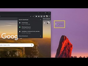 Google Chrome's new "Download bubble" now allows you to drag and drop your downloads