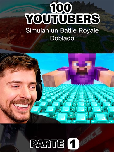 Battle Royale de YouTubers: Simulación Épica en Minecraft