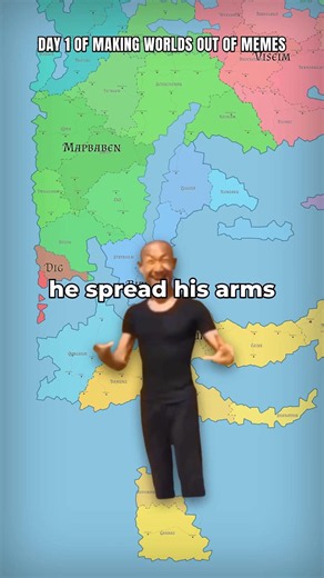 Making Worlds From Memes Part 1 #shorts #worldbuilding