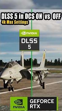 Every Jet in DCS World: DLSS 5 ON vs OFF | Nvidia RTX 4K