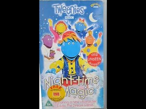 Original VHS Opening and Closing to Tweenies Night Time Magic UK VHS Tape