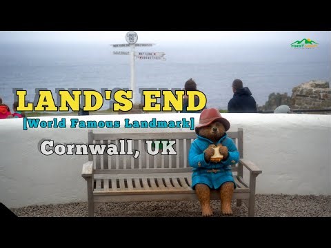 Lands End | Cornwall UK | The World Famous Landmark | Exploring The Edge Of England | 4K Relaxing 