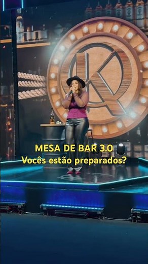 Seguuuura essa relíquia! Ta chegando MESA DE BAR 3.0 🍻🚀🎶