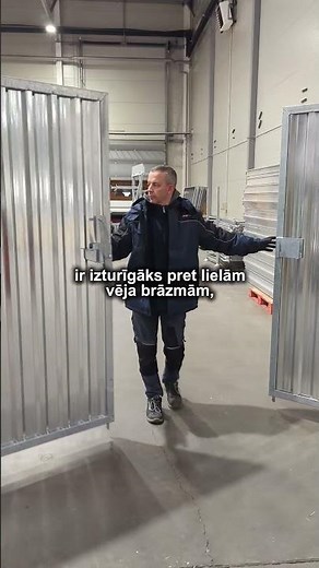 🚧SMART PANEL celtniecības žogu vārti