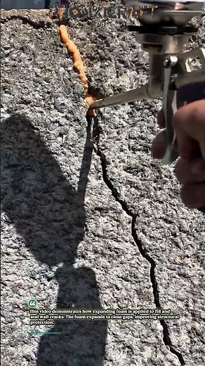 Concrete Crack Repair with Expanding Foam | Fast & Effective Fix