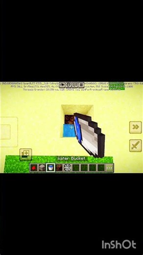 🔥 99% of Minecraft Players Don't Know This Water Trick! 🤯 #minecraft #gaming #shorts